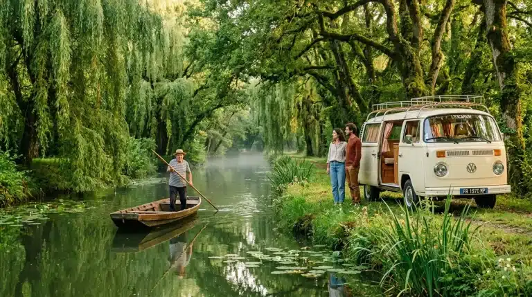 Découvrez le marais Poitevin en camping-car : itinéraire et aires